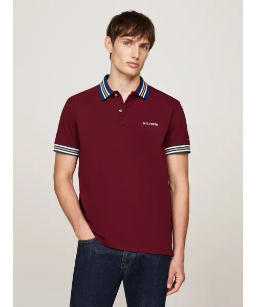 

Футболка поло Regular fit Tommy Hilfiger, красный