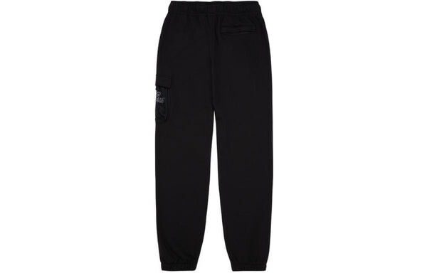 Спортивные штаны Air Jordan Jumpman Solid Color Mesh Big Pocket Breathable Lacing Sports Pants Black, черный — фото 2