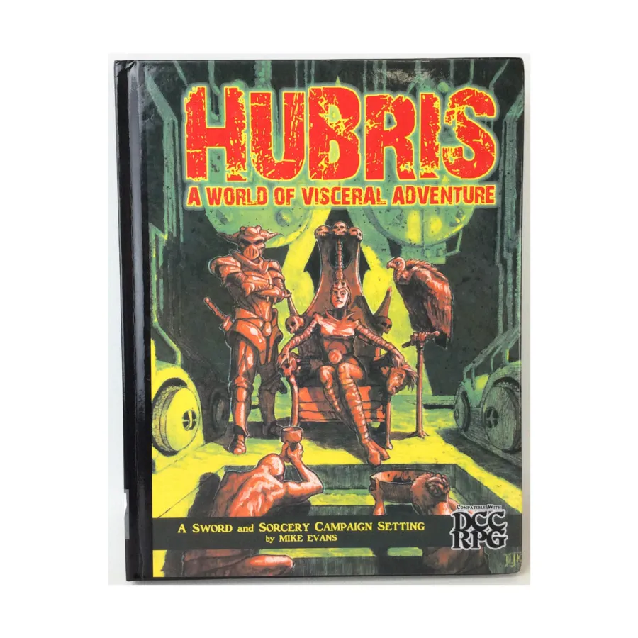 

Hubris - A World of Visceral Adventure, Role Playing Games (DIY RPG), твердый переплет
