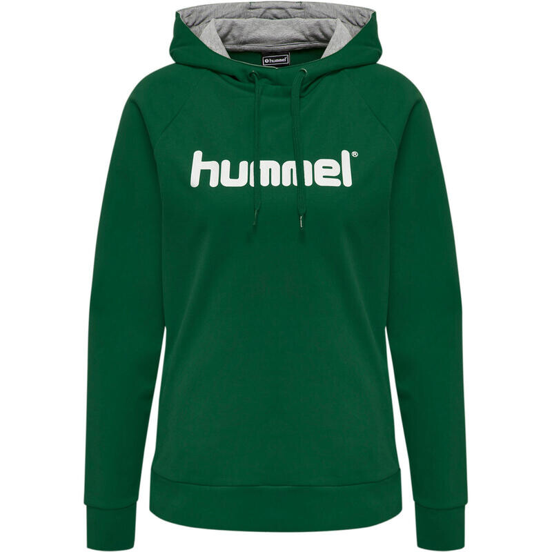 

Hmlgo Logo Hoodie Женская толстовка для мультиспорта HUMMEL, цвет gruen