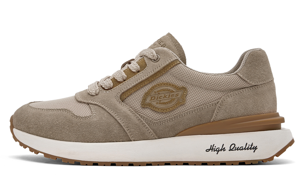 

Dickies Мужские повседневные дышащие низкие туфли Ah Gan Shoes коричневого цвета