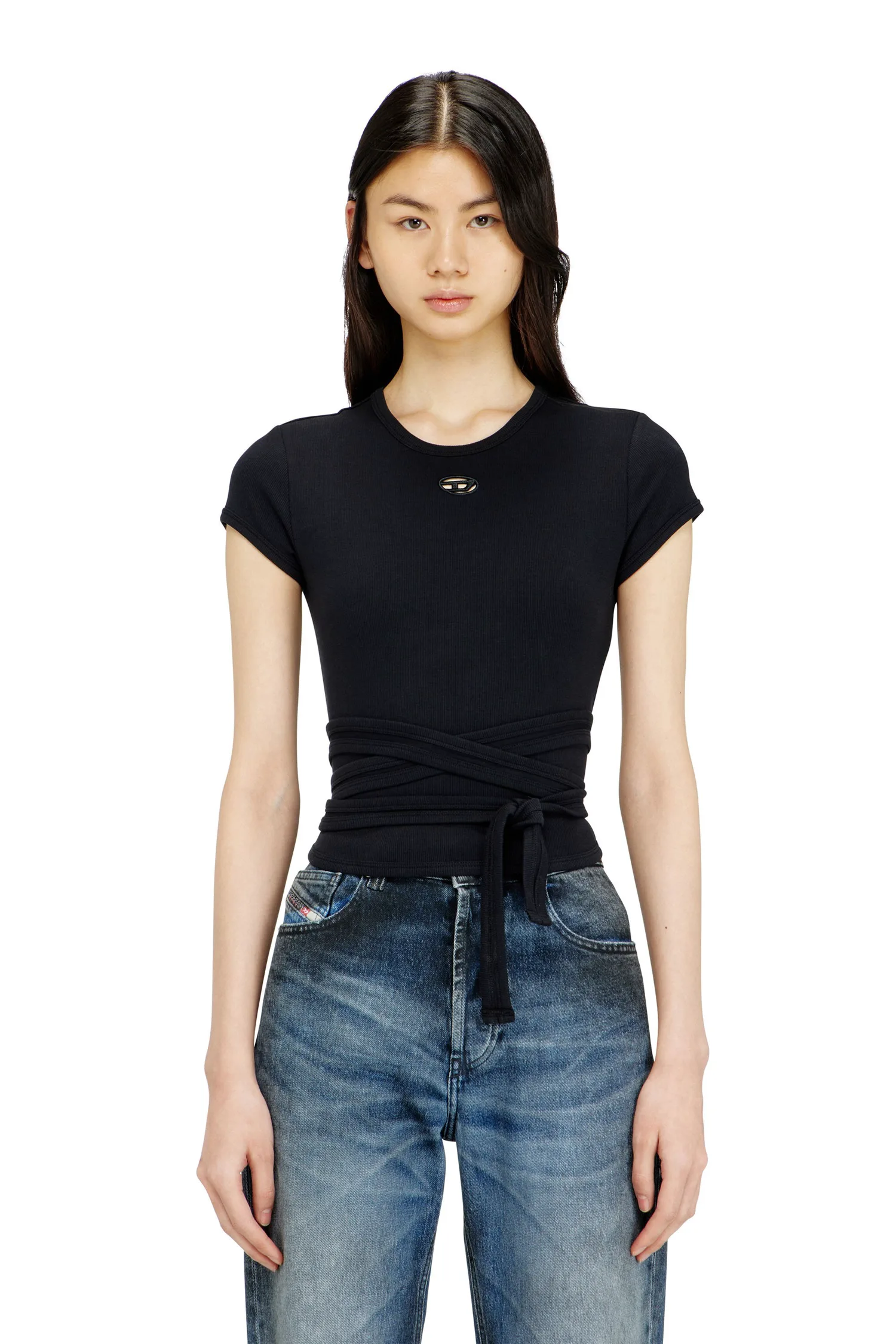 Женская футболка T-BUNNY-TAIL-S1 Diesel, black