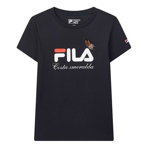 

Футболка logo printing tee blue Fila, синий