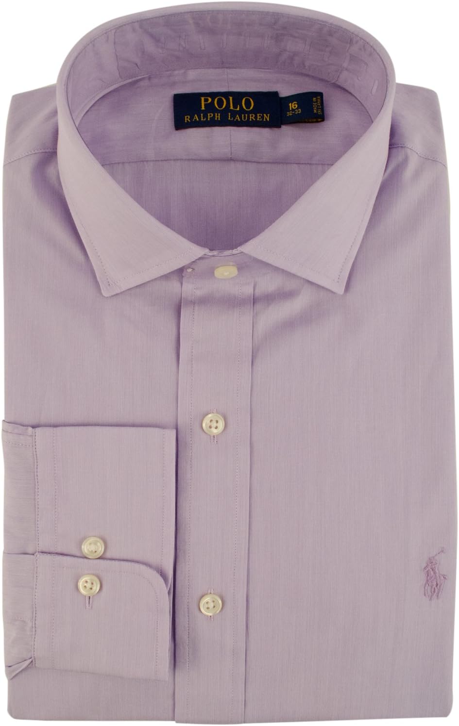 

Polo Ralph Lauren мужская классическая рубашка с тонкой полоской, Purple/White