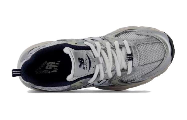 Детские кроссовки New Balance NB 530 Детские, Белый Бежевый — фото 2