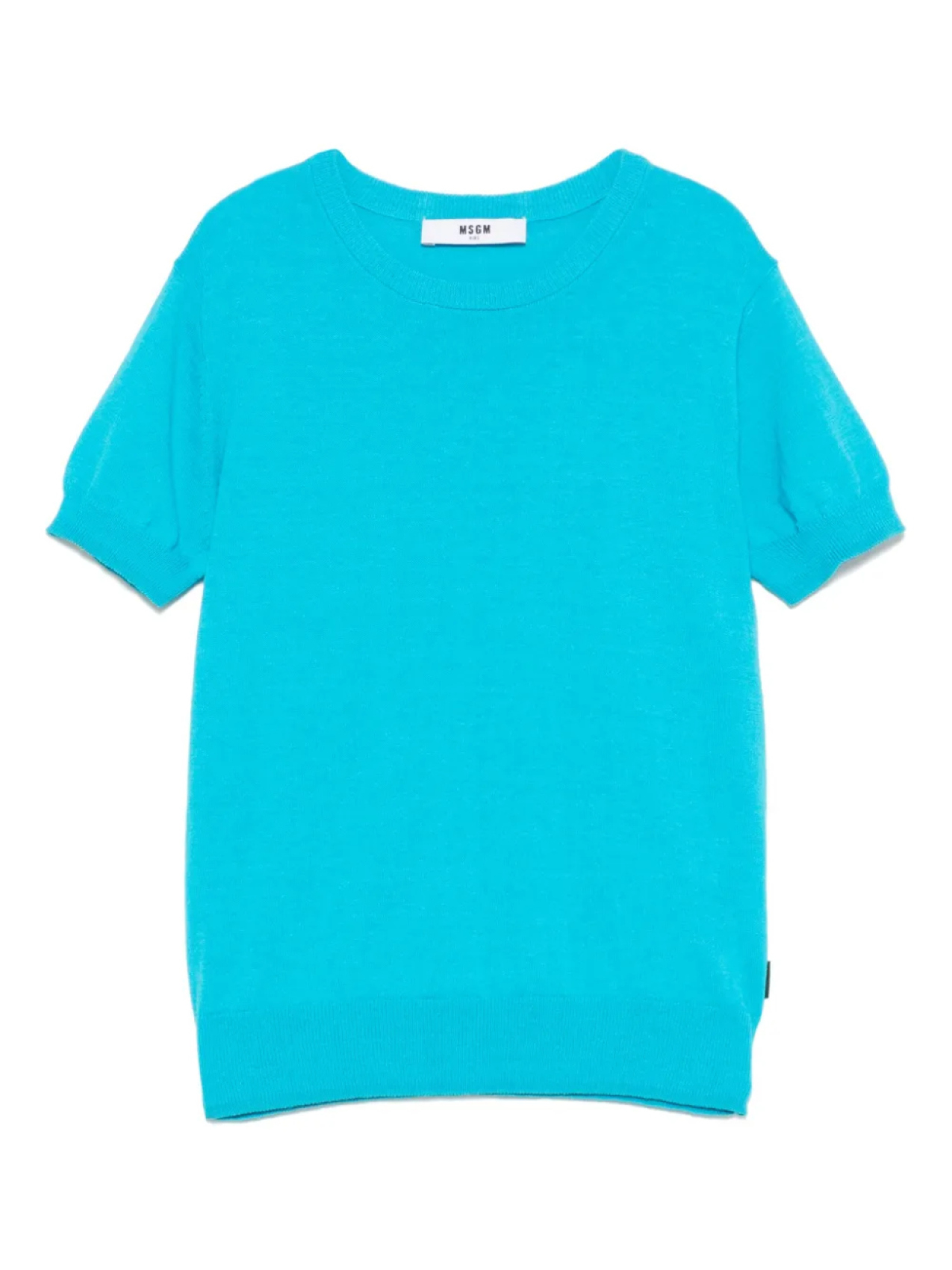 

Футболка из хлопка MSGM Kids, синий