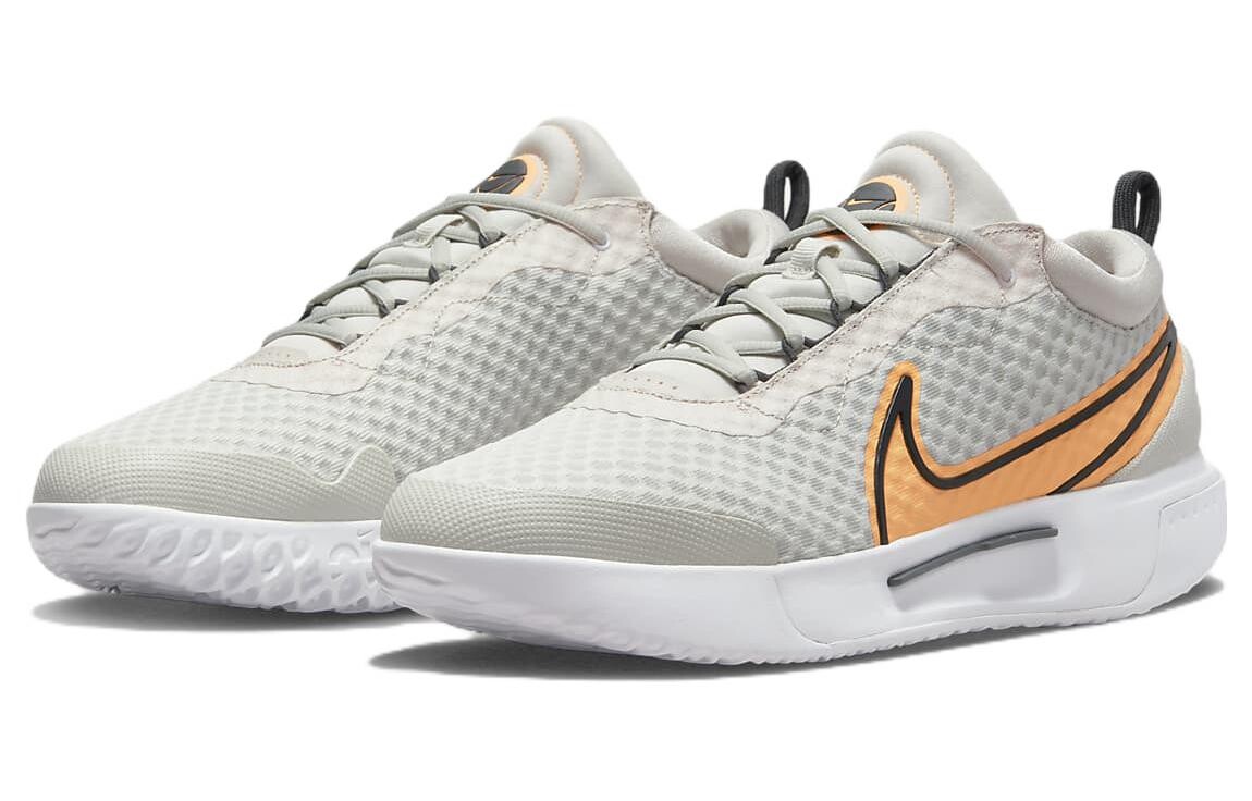 Кроссовки для тенниса Court Zoom Pro мужские низкие серые Nike — фото 3