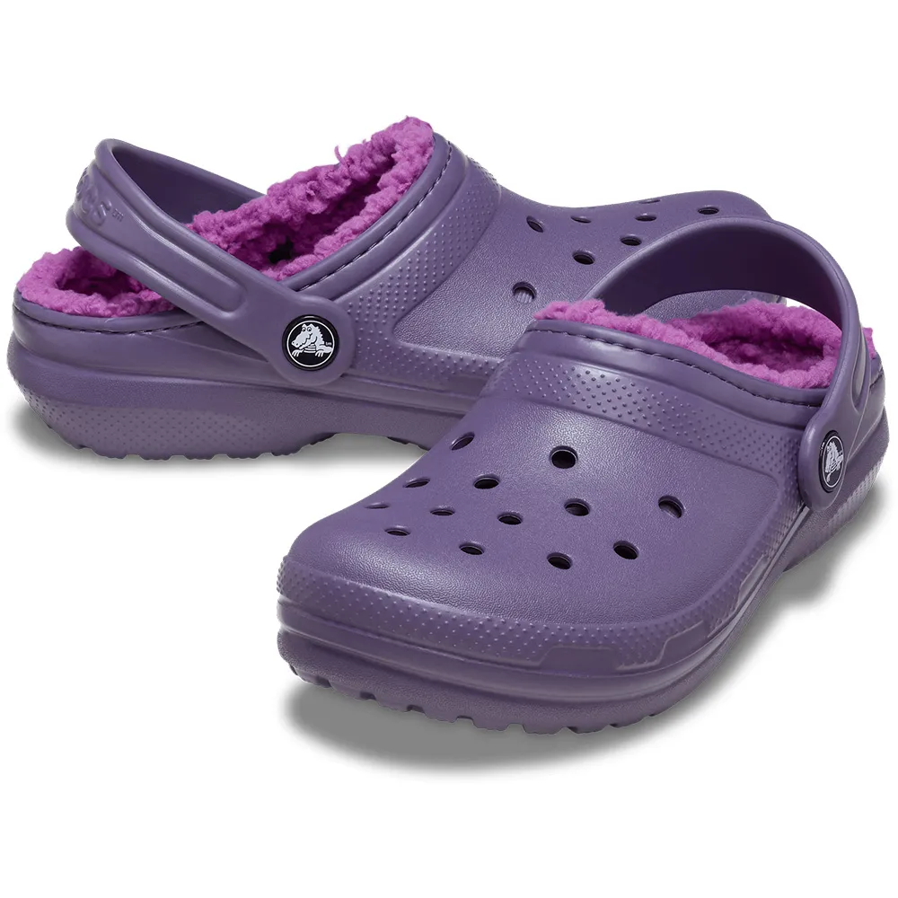 Классические сабо Crocs с подкладкой T, фиолетовый — фото 4