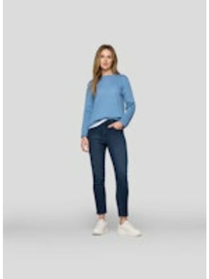 

Женский свитер и кардиган синего цвета Rabe