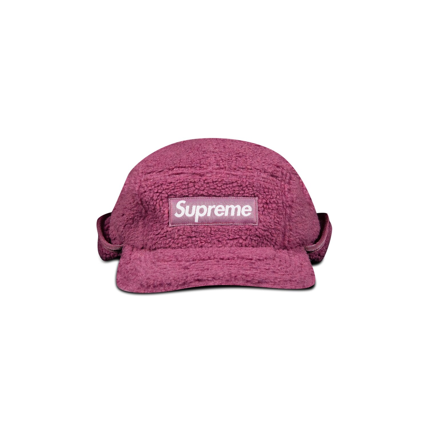 

Кепка-ушанка Supreme с глубоким ворсом, Пыльно-розовая
