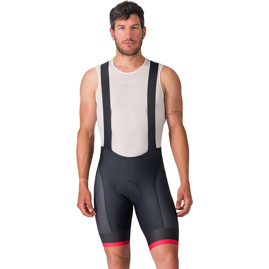 

Шорты Castelli Competizione 2 Limited Edition Kit Bibshort Castelli, Black/Red/Rich Red