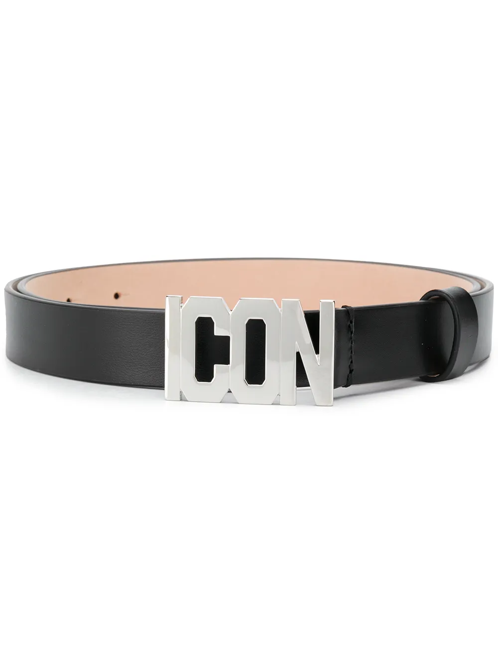 

Ремень с пряжкой Icon DSQUARED2, черный