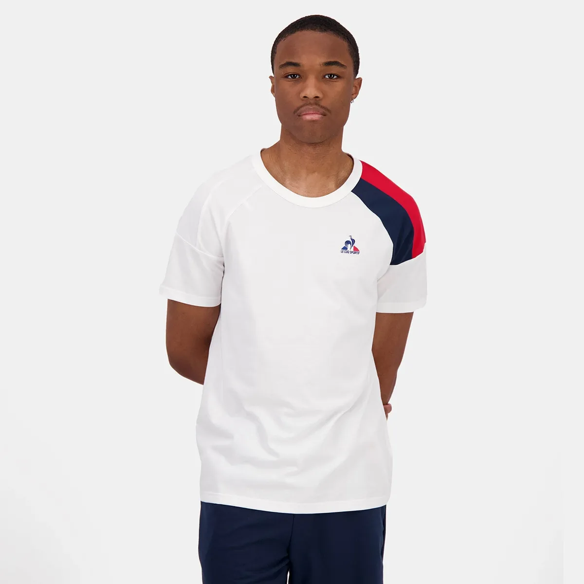

Футболка мужская TRI Tee SS № 4 M Le Coq Sportif, белый