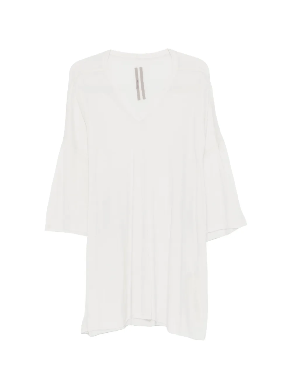 

Футболка с короткими рукавами и V-образным вырезом Tommy Rick Owens, белый