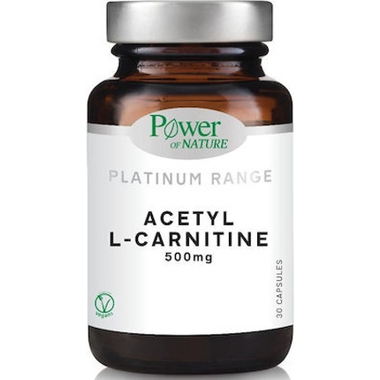 

Платина Ацетил-L-Карнитин 500 мг 30 капсул Power Health