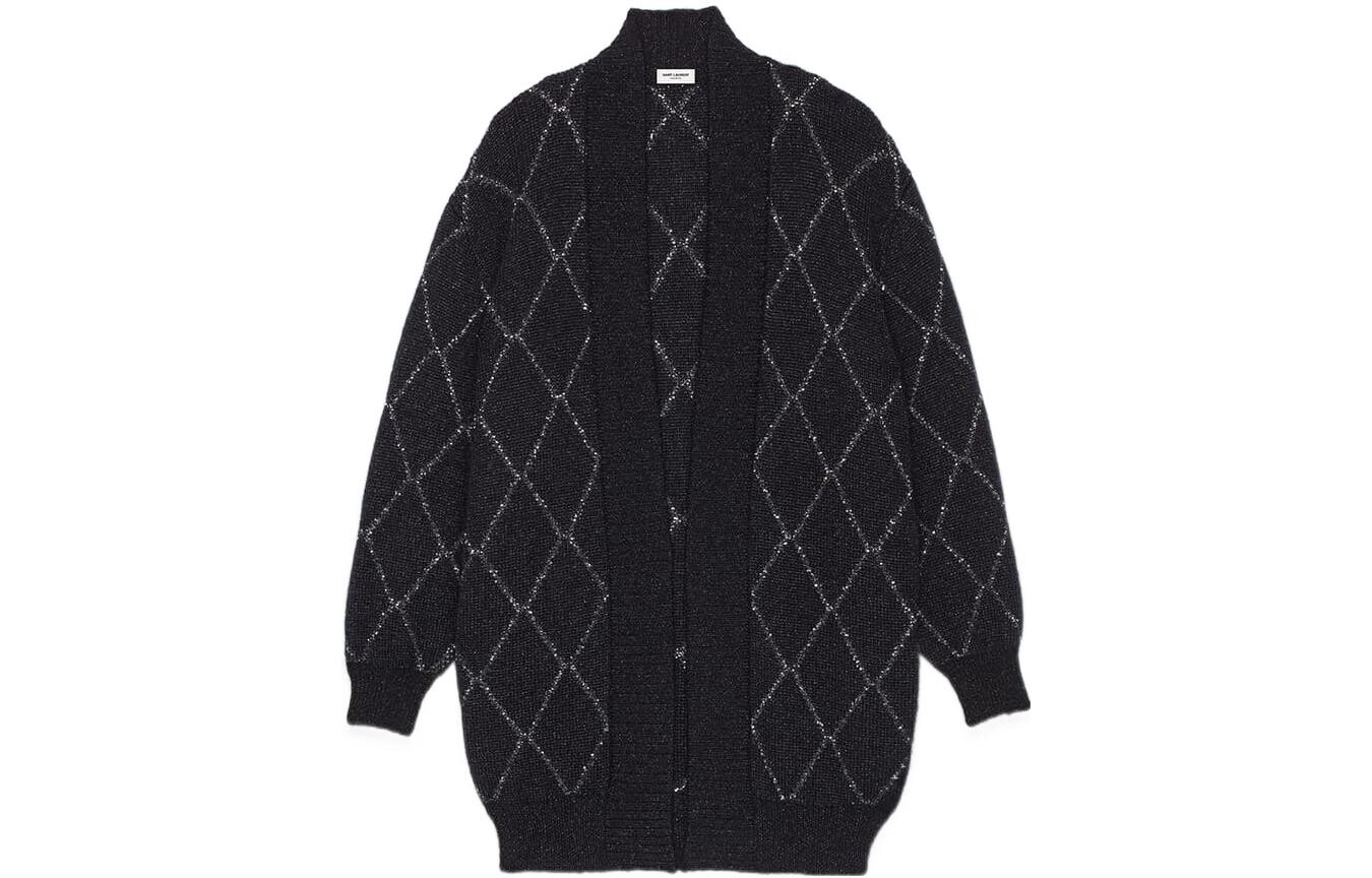 

Трикотаж женский черный Saint Laurent