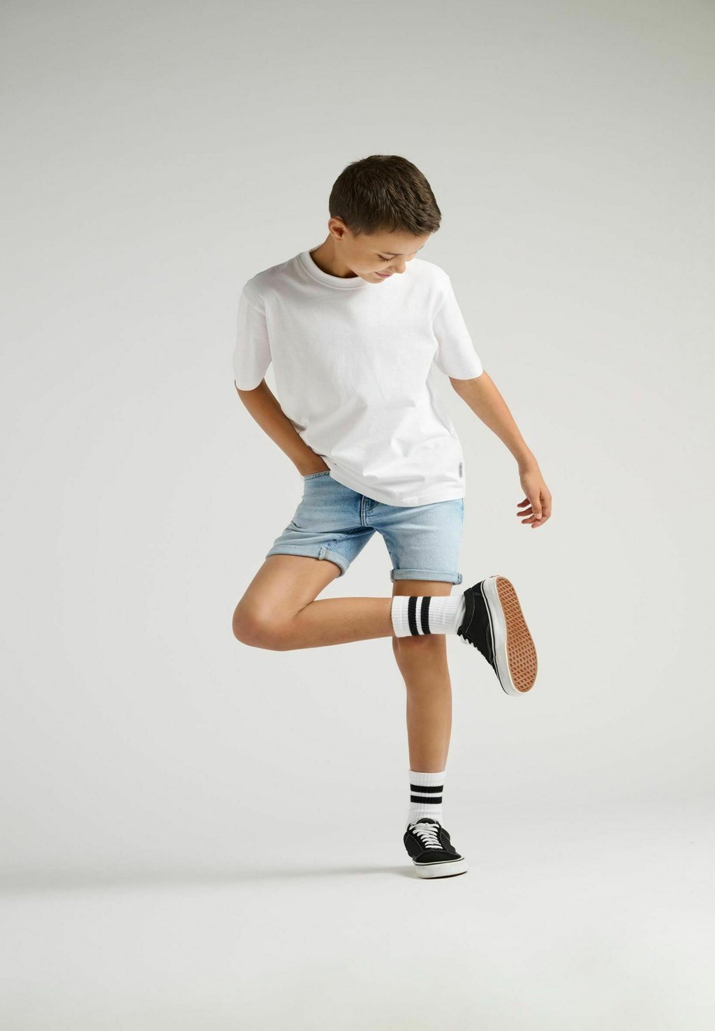 

Джинсовые шорты ONLY & SONS junior, цвет Light Blue Denim