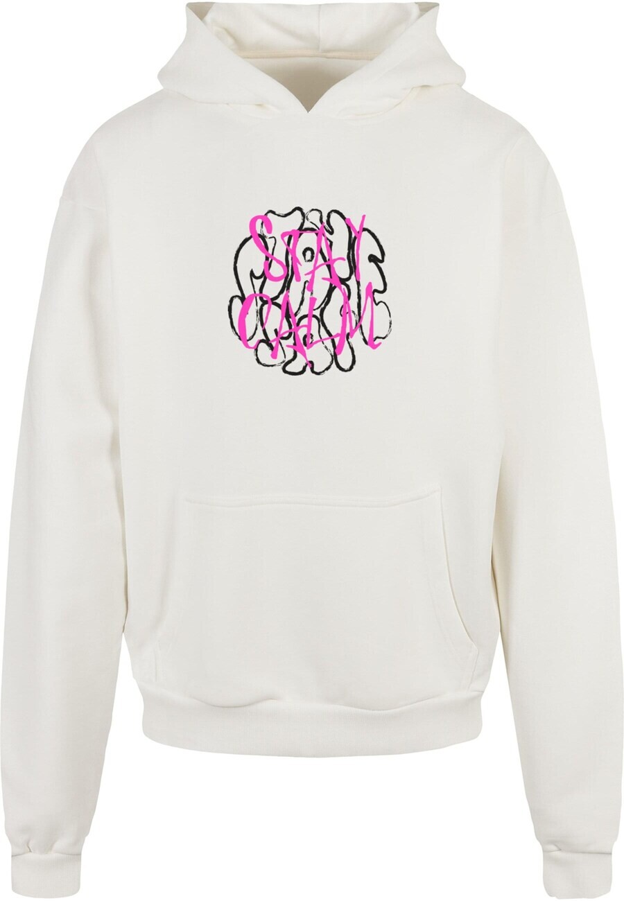 

Толстовка с капюшоном Merchcode Sweatshirt Stay Safe, белый