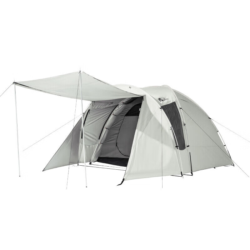 

Mobi Garden Outdoor непромокаемая и ветрозащитная палатка из ткани Оксфорд в задней комнате NX21561028 Утренний туман белый