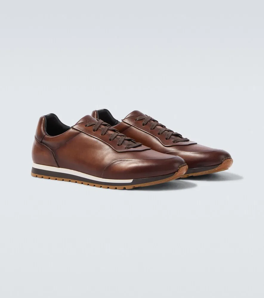 Кожаные кроссовки Ibiza II Magnanni, коричневый
