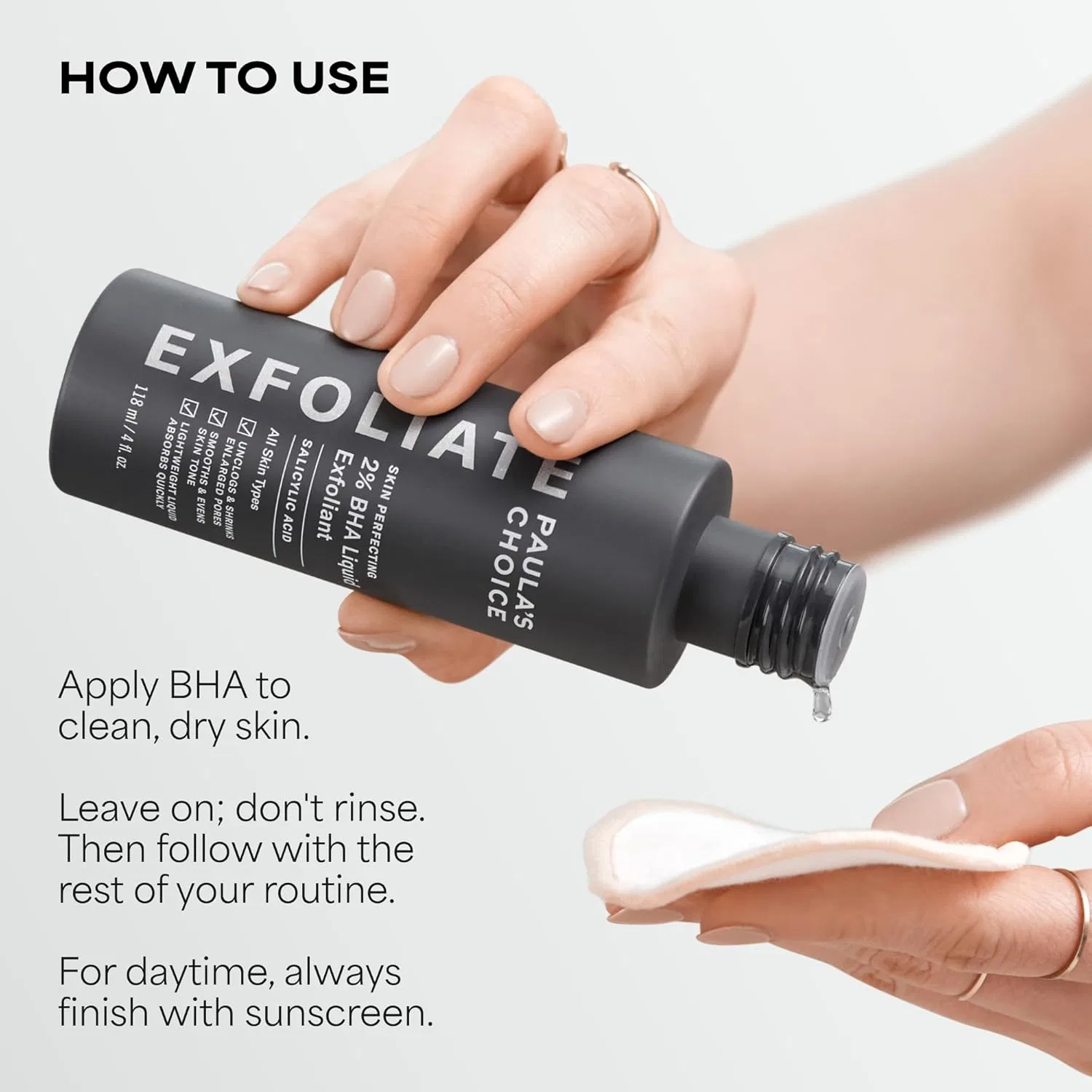Жидкий отшелушивающий пилинг с 2% BHA «Skin Perfecting» от Paula's Choice Paula'S Choice — фото 4