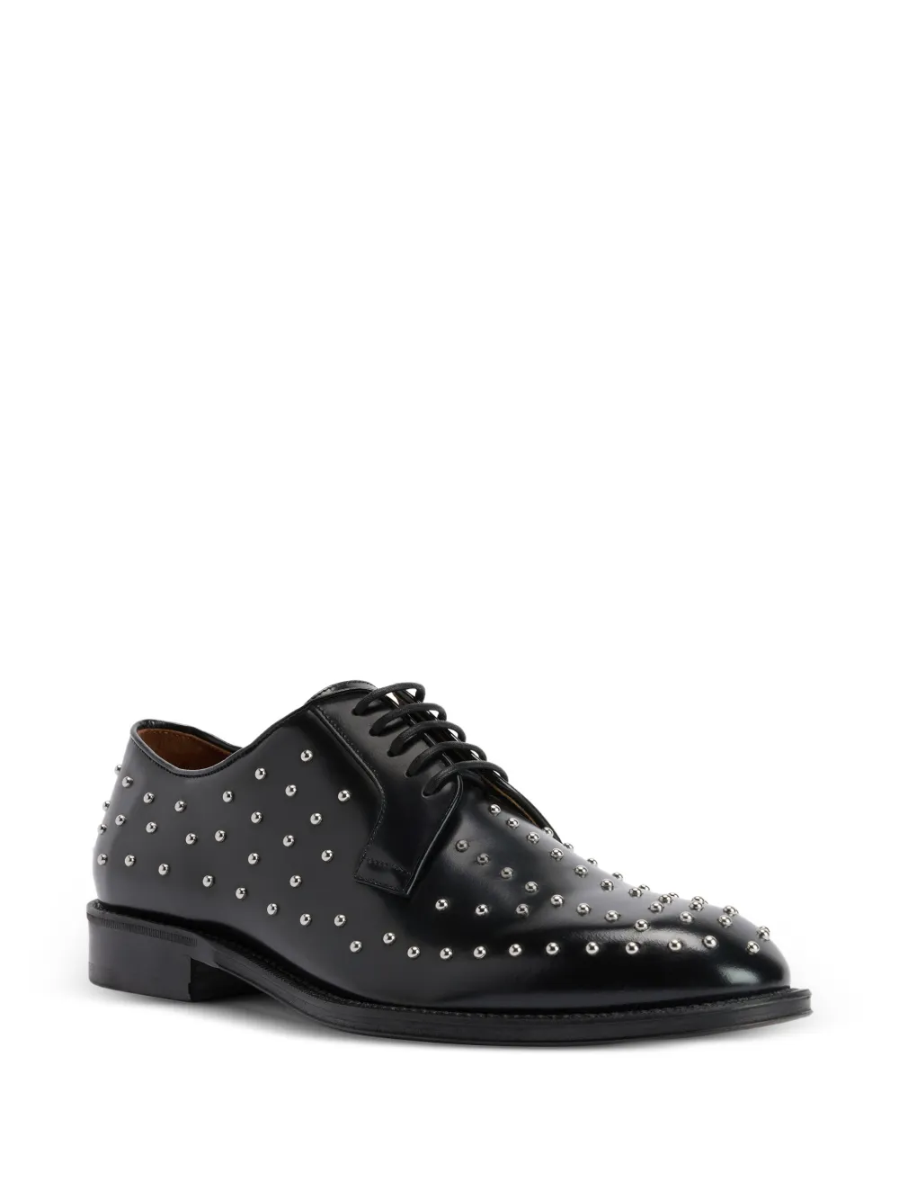 Туфли дерби Metal Dots Giuseppe Zanotti, черный — фото 2