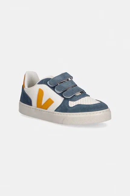 Сникерсы детские кожаные Small V-10 Veja, бежевый