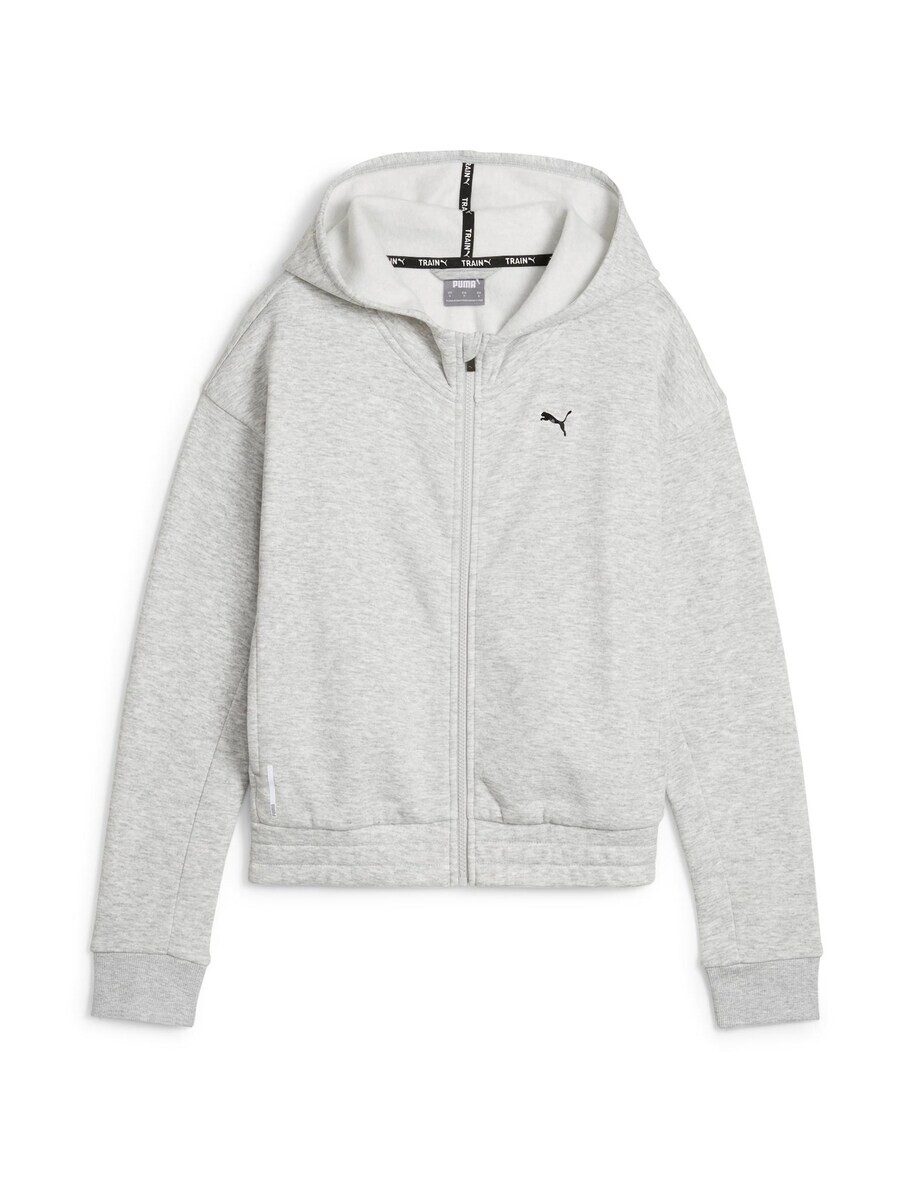 

Спортивная толстовка PUMA Athletic Zip-Up Hoodie, серый