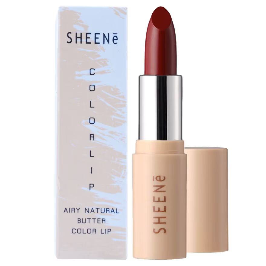 

Sheene Airy Natural Butter Color Lip 3,5г. R1 Ягодно-красный, R Berry Red