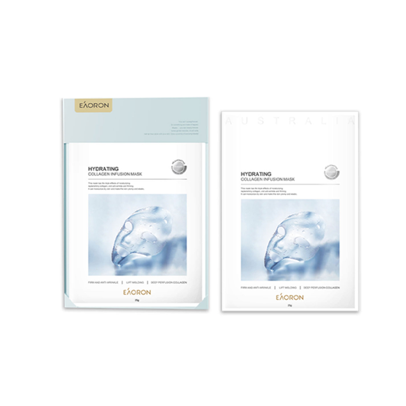 Увлажняющая тканевая маска для лица Eáoron Hydrating Collagen Infusion Mask, 17 шт — фото 4