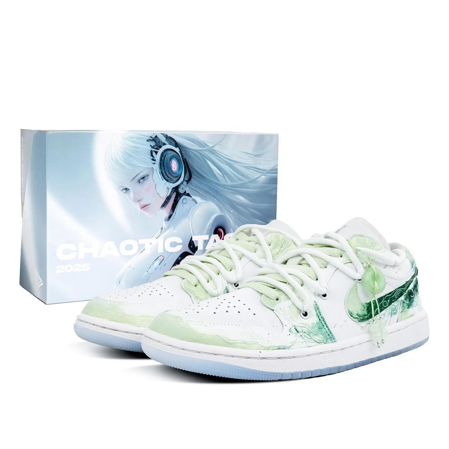 

Кроссовки Air 1 Vintage Unisex Cyan Jordan, Cyan