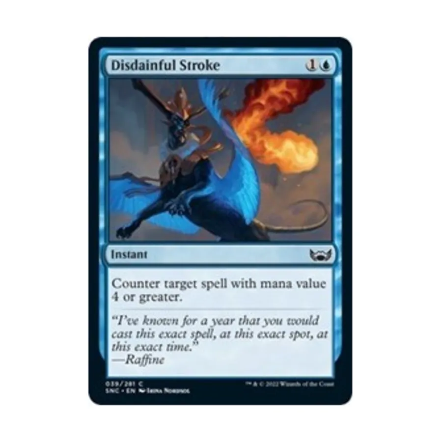

CCG Презрительный удар (С), MTG - Streets of New Capenna