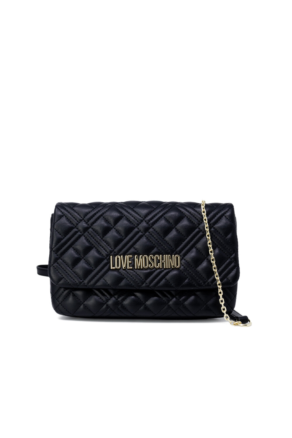 

Сумка Love Moschino стеганая на цепочке, черный