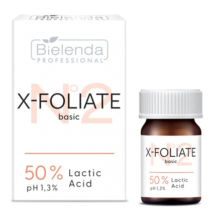 

Professional X-Foliate Basic Молочная кислота 50 5 мл Bielenda