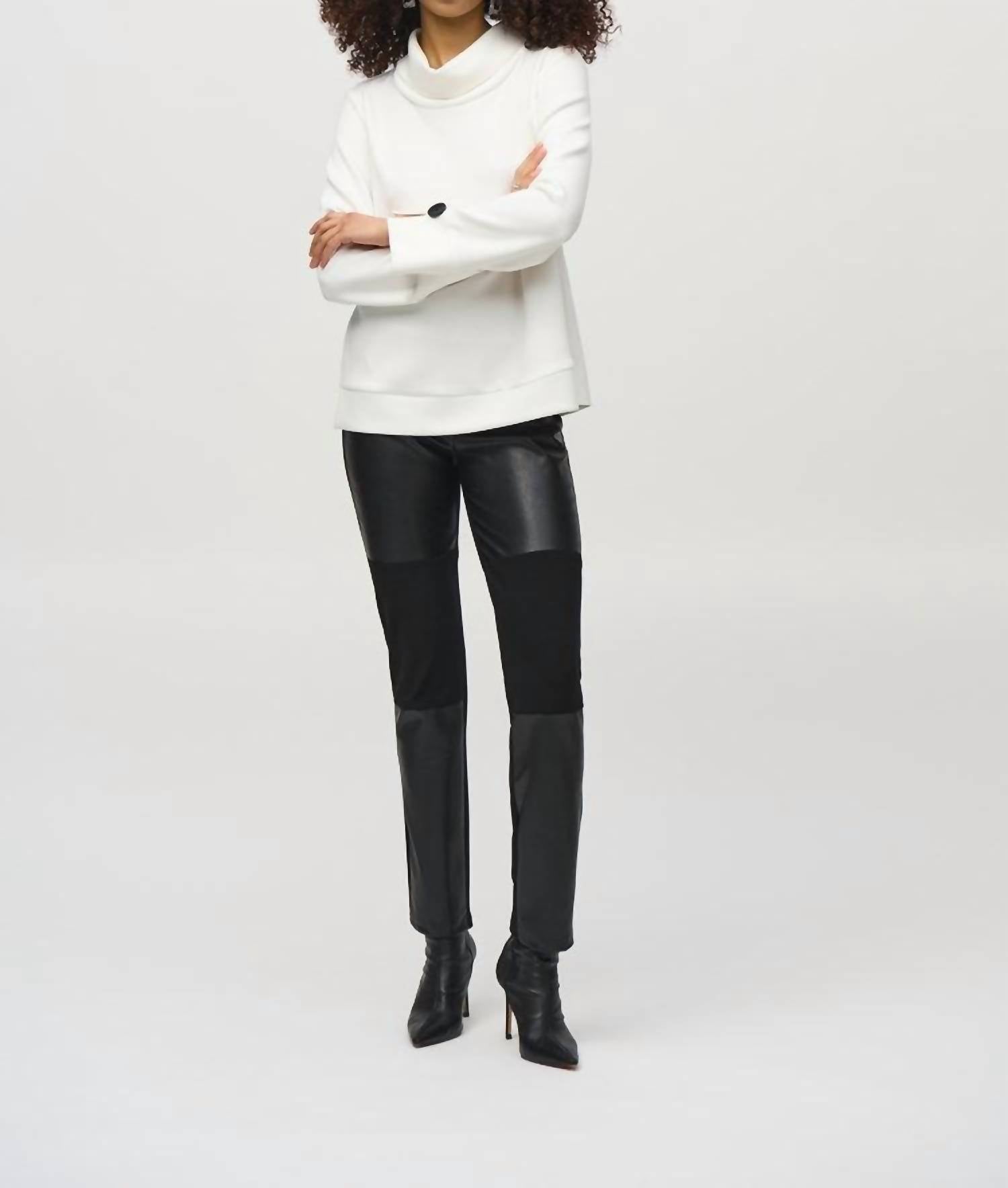 

Свободный топ из джерси Scuba в цвете Off-White Joseph Ribkoff