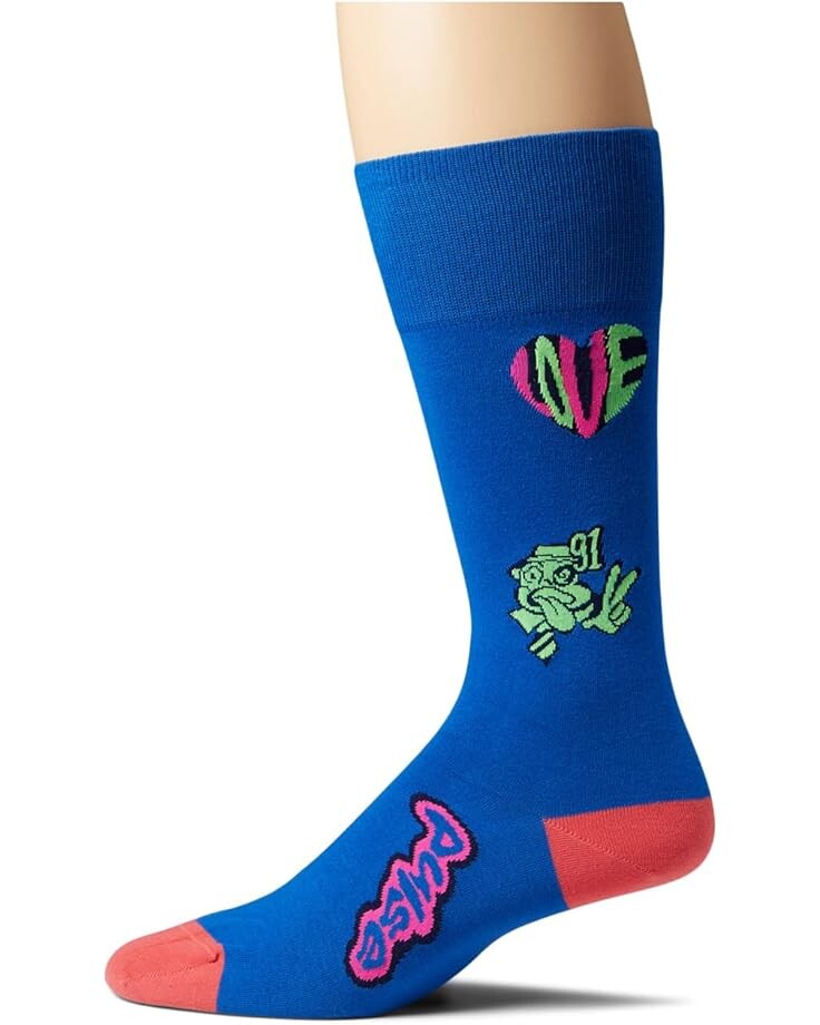 

Носки Paul Smith Socks Stickers, цвет Cobalt Blue