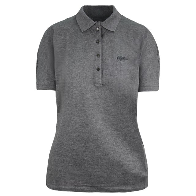 

Мужская серая рубашка-поло свободного кроя Lacoste, серый