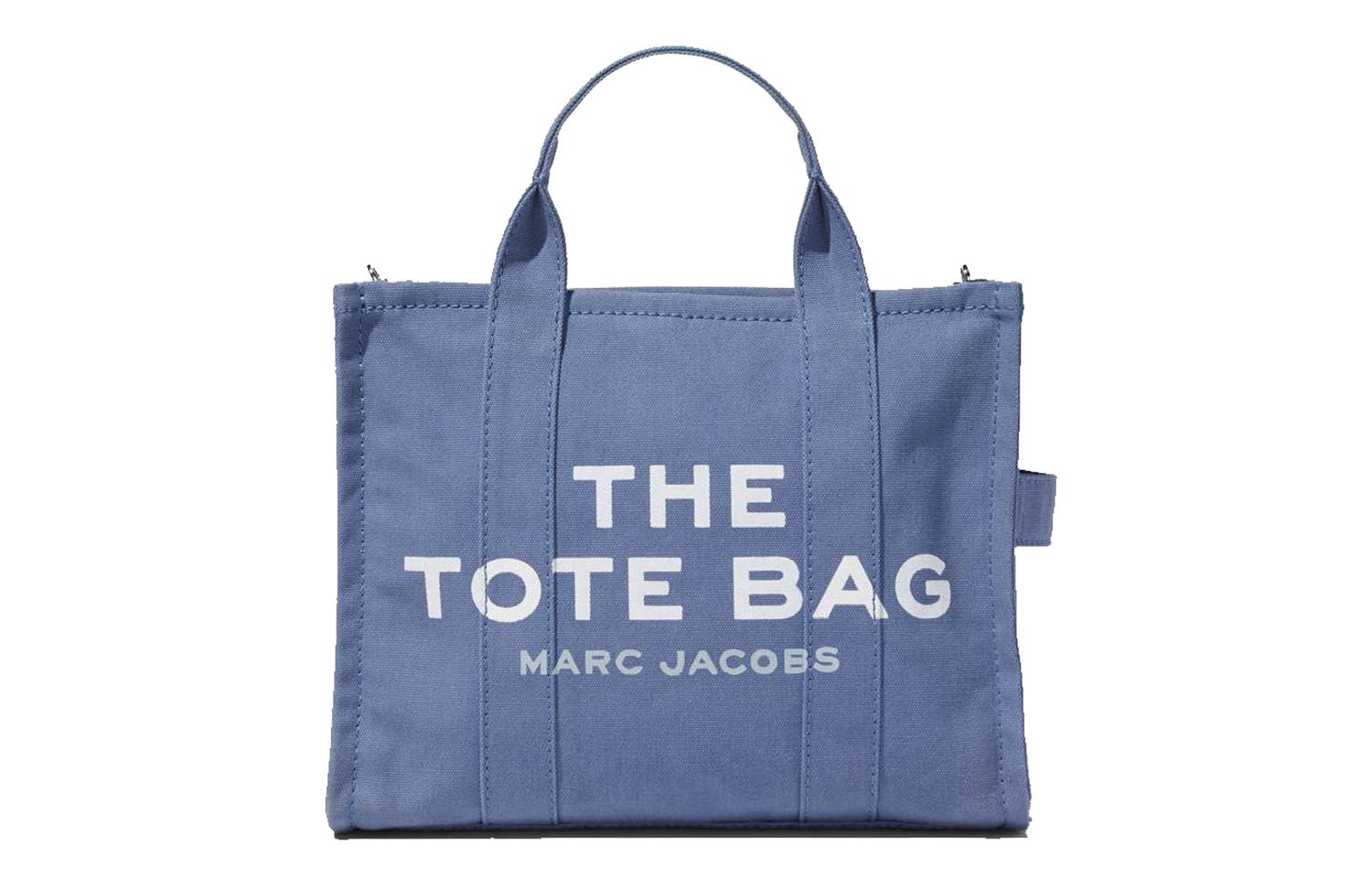 

MARC JACOBS Сумка-тоут среднего размера в цвете синяя тень