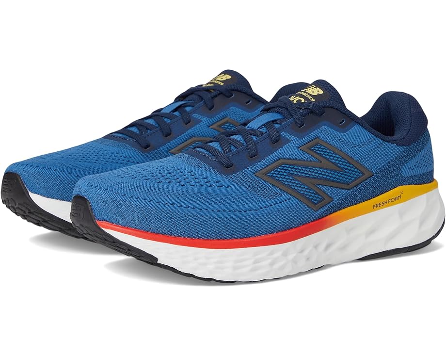 

Кроссовки New Balance Fresh Foam X Evoz v4, цвет Sea Stone/Nb Navy/Clementine