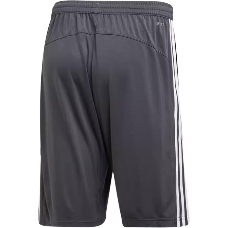 Повседневные шорты мужские темно-серые Adidas, темно-серый — фото 4