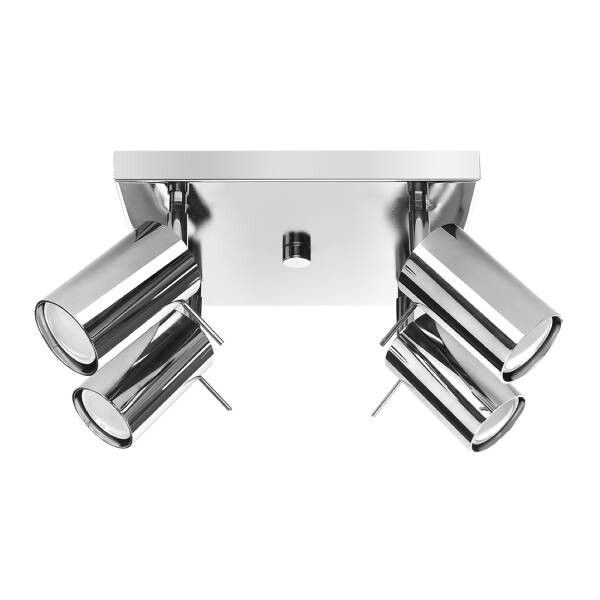 

Потолочный светильник Sollux Lighting Ring цвет grau/silber/grau/silbergrau