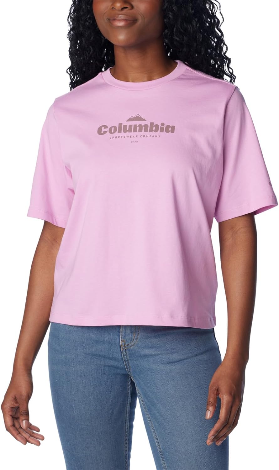 

Женская футболка Columbia North Cascades Relaxed, Cosmos/Elevated High