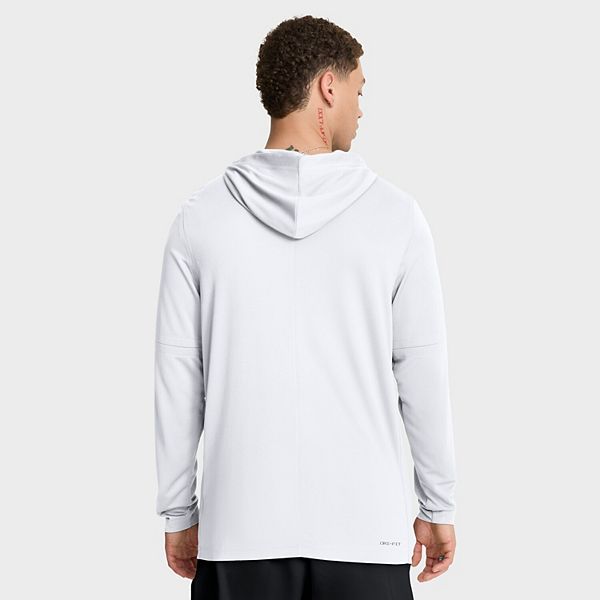 Мужская белая толстовка texas longhorns 2025 sideline dri-fit с длинным рукавом Nike — фото 3