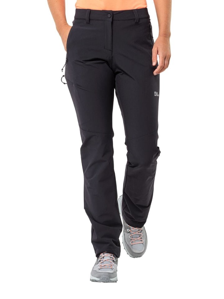 

Спортивные и уличные брюки Jack Wolfskin, черный