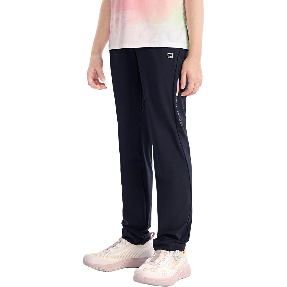 FILA KIDS Подростковые вязаные спортивные штаны royal blue — фото 3