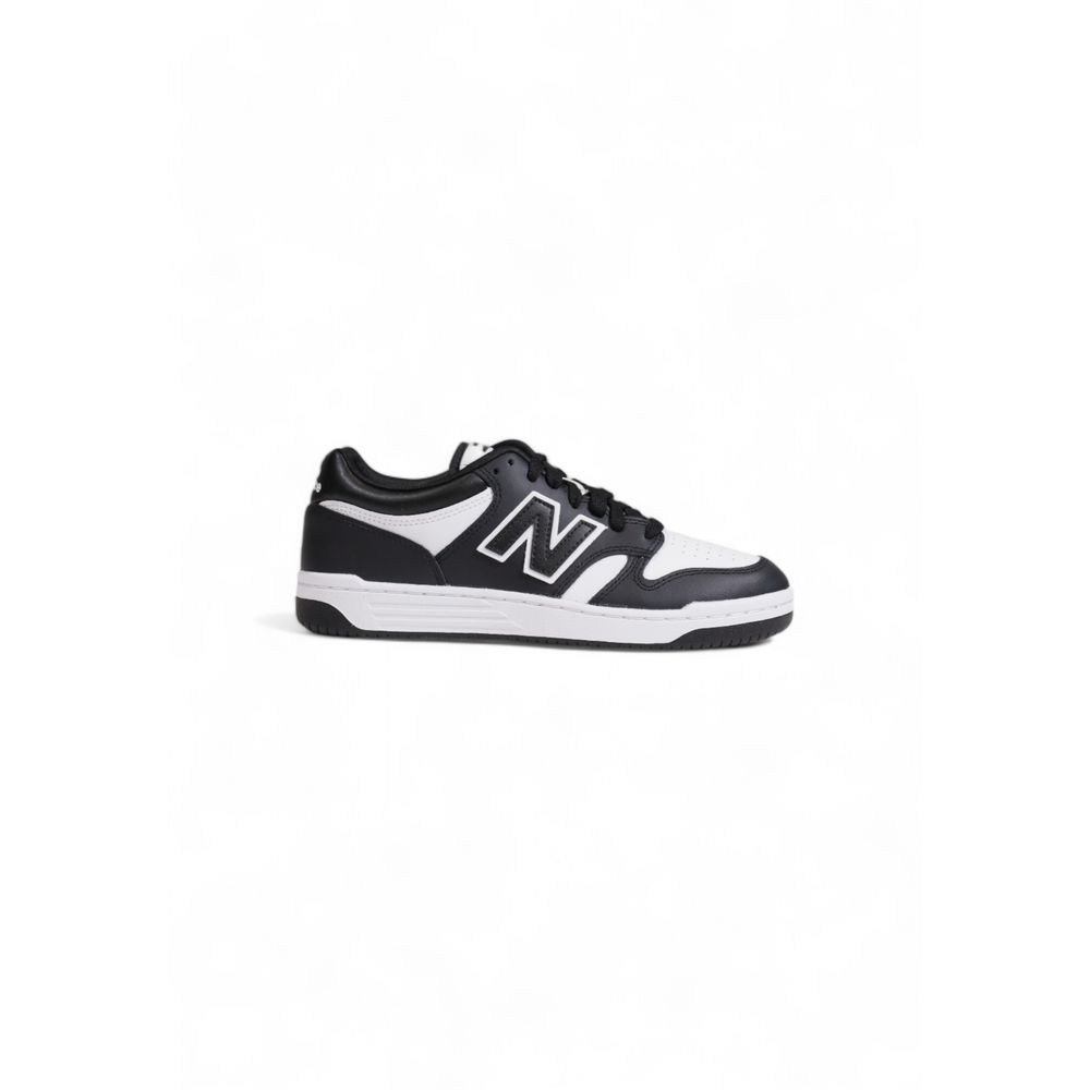 

Черно-белые кожаные кроссовки New Balance