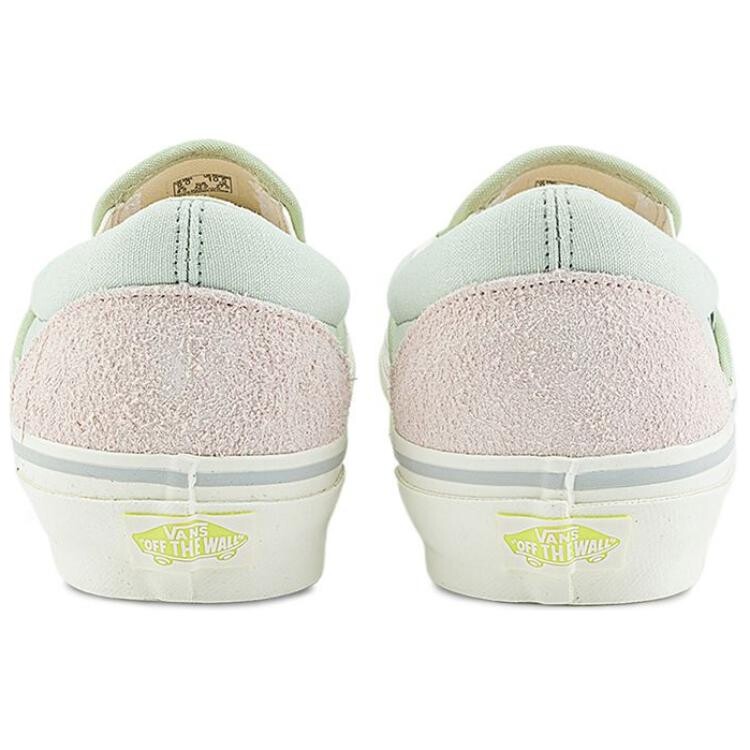 Слипоны для скейтбординга Vans унисекс, Light green/white — фото 4