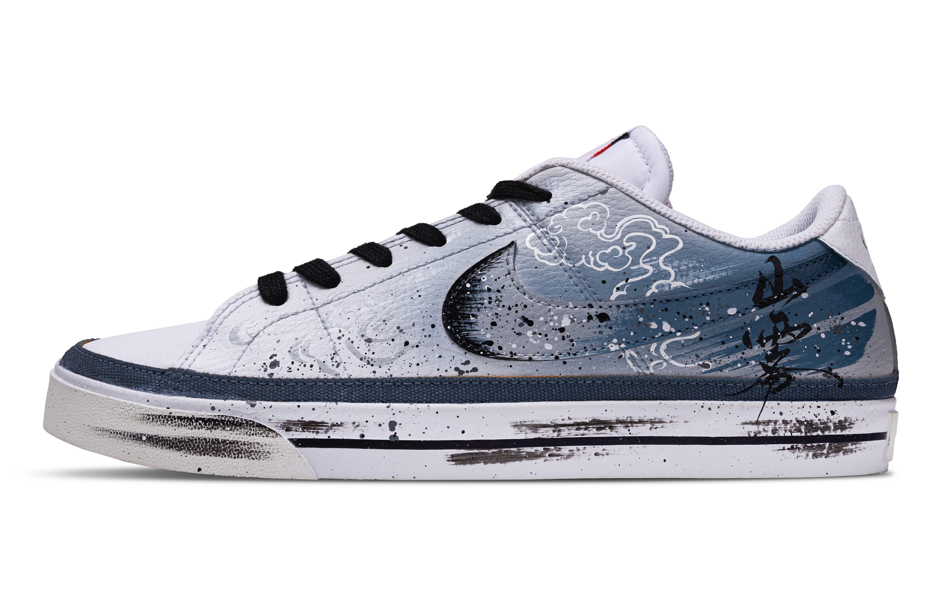 

Nike Кроссовки для скейтбординга Court Legacy, низкие, мужские, синие/белые