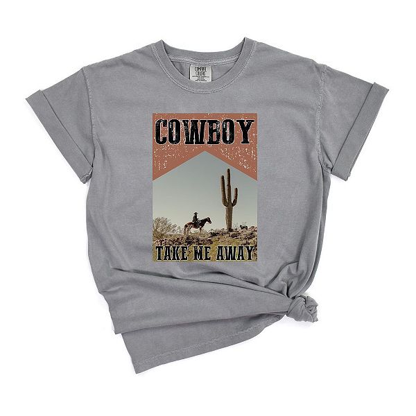 

Футболка Cowboy take me away desert garment dyed Simply Sage Market, Grey, Серый, Футболка Cowboy take me away desert garment dyed Simply Sage Market, Grey