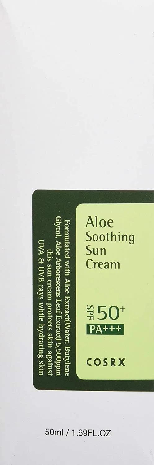Солнцезащитный крем COSRX с алоэ SPF50+ PA+++ Course Rx — фото 4